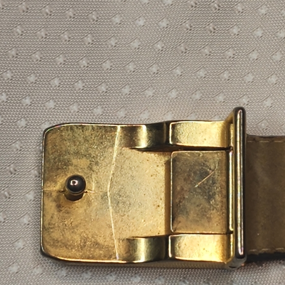 Vintage Pierre Cardin Gray Belt.1st hole at 28.5".Last hole at 32" - Picture 3 of 6